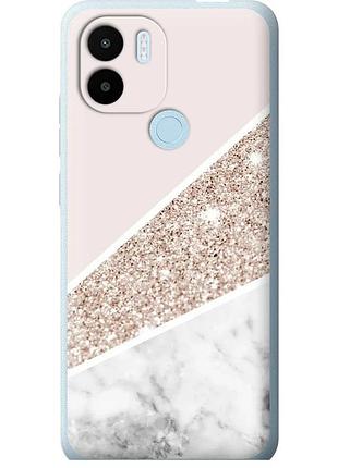 Чохол силіконовий на телефон xiaomi redmi a1 plus пастельний мармур "4342u-2942-58250"