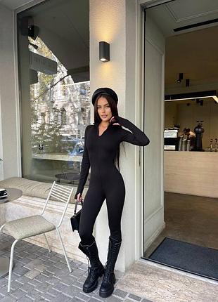 Жіночий комбінезон на флісі