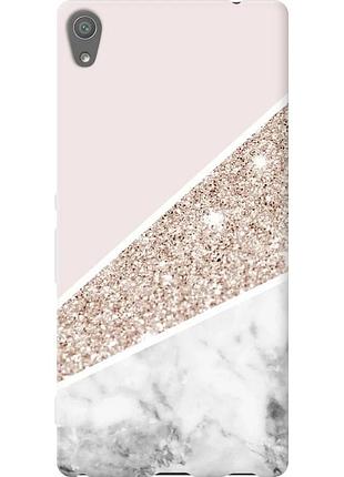 Чохол силіконовий на телефон sony xperia xa ultra dual f3212 пастельний мармур "4342u-391-58250"
