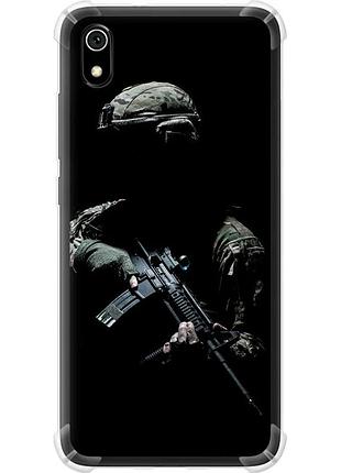 Чехол силикон с усиленными углами патриотический на телефон xiaomi redmi 7a защитник v3 "5226sp-1716-58250"