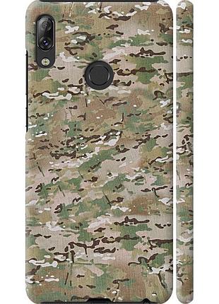 Чехол 3d пластиковый матовый на телефон lenovo k5 pro камуфляж v5 "1201m-1608-58250"