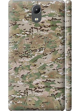 Чохол 3d пластиковий матовий на телефон lenovo phab 2 камуфляж v5 "1201m-956-58250"
