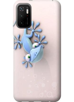 Чохол силіконовий на телефон xiaomi redmi note 10t гекончик "1094u-2484-58250"