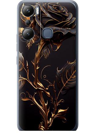 Чехол силиконовый на телефон infinix hot 20i роза 3 "5552u-2964-58250"