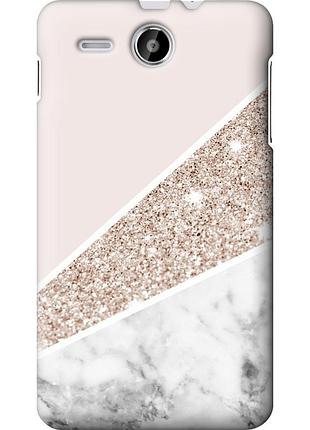 Чехол силиконовый на телефон lenovo a529 пастельный мрамор "4342u-200-58250"