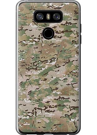 Чохол силіконовий на телефон lg g6 камуфляж v5 "1201u-836-58250"
