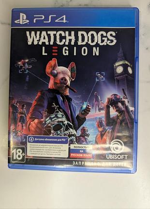 Продам игру на ps4 watch dogs legion в идеальном состоянии