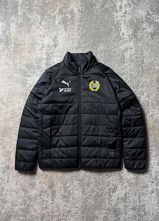 Чоловіча чорна куртка puma з нещодавніх колекцій