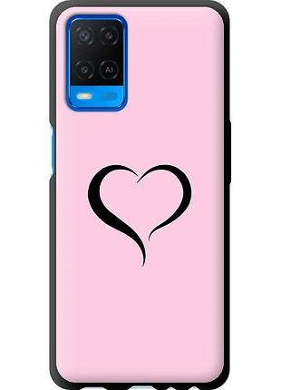 Чохол tpu на телефон oppo a54 серце 1 "4730b-2306-58250"