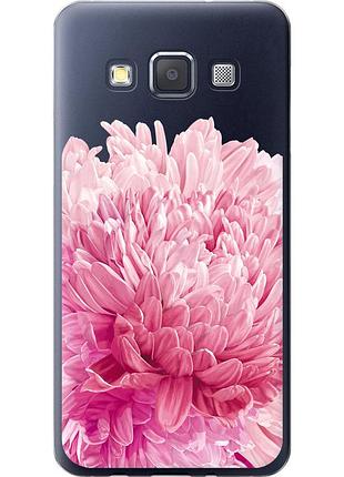 Чехол 2d пластиковый на телефон samsung galaxy a3 a300h хризантема "4666t-72-58250"