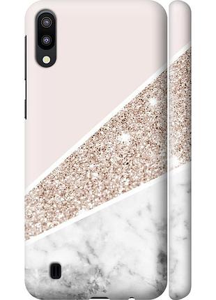Чохол 3d пластиковий матовий на телефон samsung galaxy m10 пастельний мармур "4342m-1661-58250"