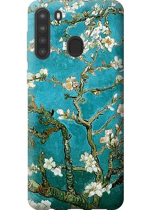 Чохол силіконовий на телефон samsung galaxy a21 вінсент ван гог. сакура "841u-1841-58250"