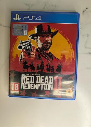 Продам гру на ps4 rdr red dead redemption 2 в ідеальному стані