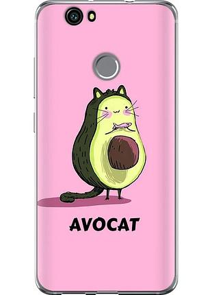 Чехол силиконовый на телефон huawei nova avocat "4270u-439-58250"