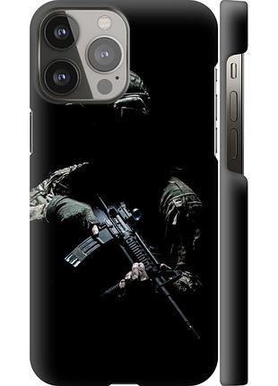 Чехол 3d пластиковый матовый патриотический на телефон iphone 13 pro max защитник v3 "5226m-2371-58250"