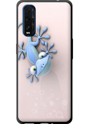 Чехол tpu на телефон oppo find x2 геккончик "1094b-1891-58250"