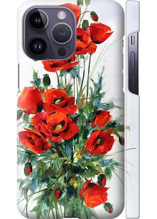 Чохол 3d пластиковий матовий на телефон iphone 14 pro max маки "523m-2667-58250"