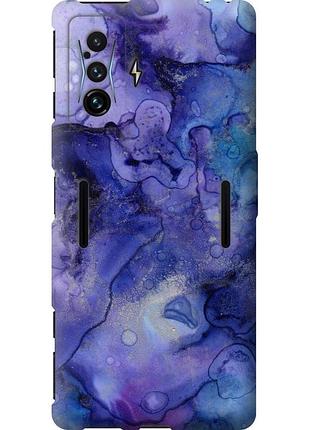 Чехол силиконовый на телефон xiaomi poco f4 gt мрамор 7 "4802u-2958-58250"