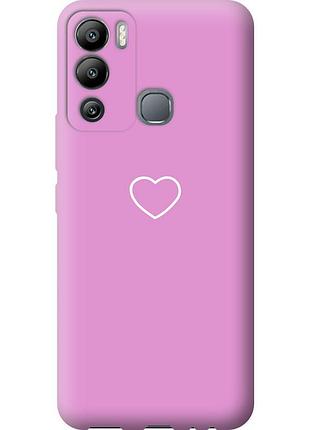 Чехол силиконовый на телефон infinix hot 12i сердце 2 "4863u-2863-58250"