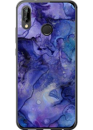 Чохол 2d пластиковий на телефон huawei p20 lite мармур 7 "4802t-1410-58250"