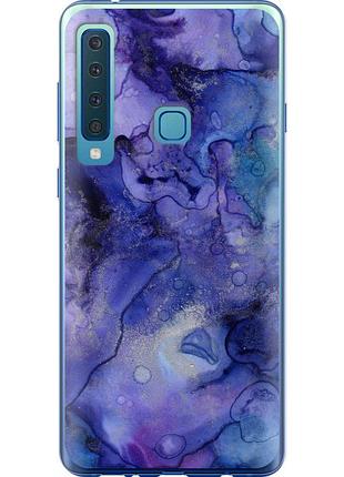 Чехол силиконовый на телефон samsung galaxy a9 (2018) мрамор 7 "4802u-1503-58250"