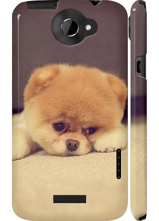 Чехол 3d пластиковый глянцевый на телефон htc one x boo 2 "890c-42-58250"