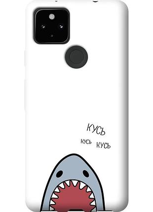 Чохол 2d пластиковий на телефон google pixel 5a акула "4870t-2286-58250"