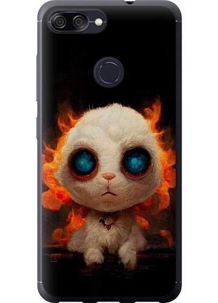 Чохол силіконовий патріотичний на телефон asus zenfone max plus m1 zb570tl бавовнятко "5466u-1361-58250"