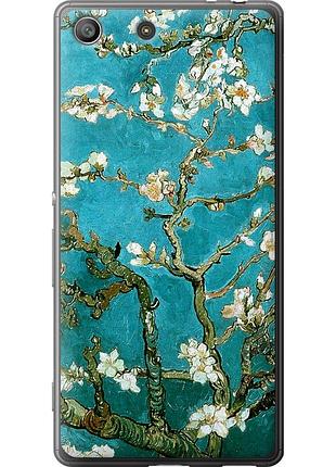 Чохол силіконовий на телефон sony xperia m5 e5633 вінсент ван гог. сакура "841u-217-58250"