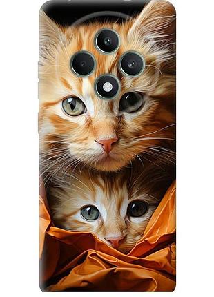 Чехол силиконовый на телефон oppo reno12 f 5g котики 2 "5664u-3771-58250"