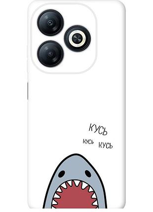 Чохол силіконовий на телефон infinix smart 8 акула "4870u-3431-58250"