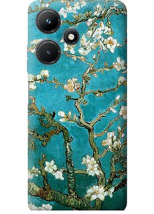 Чохол силіконовий на телефон infinix hot 30i вінсент ван гог. сакура "841u-3045-58250"