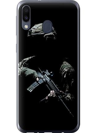 Чохол силіконовий патріотичний на телефон samsung galaxy m20 захисник v3 "5226u-1660-58250"