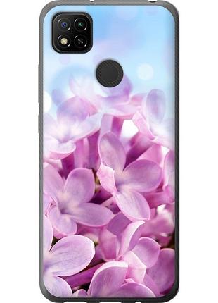 Чехол силиконовый на телефон xiaomi redmi 9c сирень "527u-2035-58250"