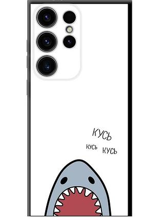 Чехол tpu на телефон samsung galaxy s24 ultra акула "4870b-3389-58250"