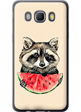 Чехол силиконовый на телефон samsung galaxy j5 (2016) j510h енотик с арбузом "4605u-264-58250"