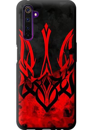 Чохол tpu патріотичний на телефон realme 6 pro герб україни "5312b-1893-58250"