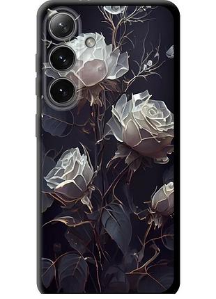 Чохол tpu на телефон samsung galaxy s24 троянди 2 "5550b-3390-58250"