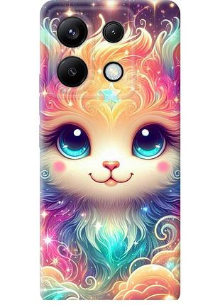 Чехол силиконовый на телефон xiaomi redmi note 13 pro 5g сказочный котенок "5813u-3392-58250"