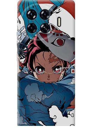 Чохол силіконовий на телефон tecno spark 20 pro+ танджиро камадо "5574u-3663-58250"