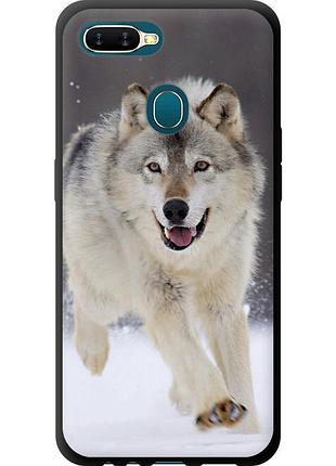 Чохол tpu на телефон oppo a5s вовк, що біжить "826b-1892-58250"