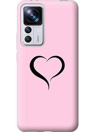Чехол силиконовый на телефон xiaomi 12t сердце 1 "4730u-3332-58250"