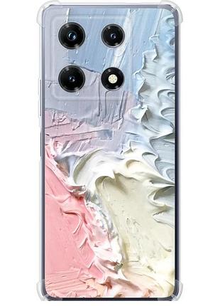 Чохол силіконовий протиударний с посиленими кутами на телефон infinix note 30 pro пастель "3981sp-3427-58250"