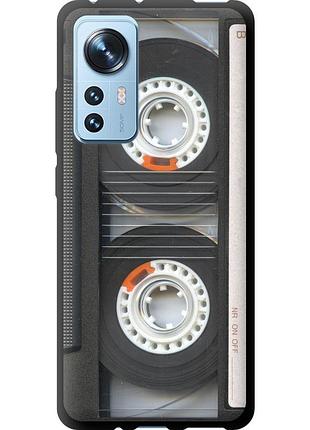 Чехол tpu на телефон xiaomi 12 кассета "876b-2555-58250"