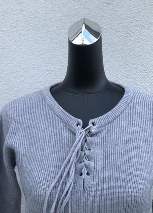 Теплий светер светр, кофта джемпер шерсть, кашемір кашемір4 фото