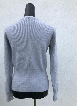 Теплий светер светр, кофта джемпер шерсть, кашемір кашемір3 фото