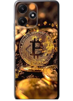Чохол силіконовий на телефон xiaomi redmi note 12r золота лихоманка біткойна "6089u-3860-58250"