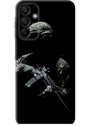 Чехол силиконовый патриотический на телефон samsung galaxy a15 защитник v3 "5226u-3357-58250"