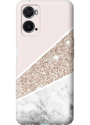 Чохол силіконовий на телефон oppo a76 пастельний мармур "4342u-2760-58250"