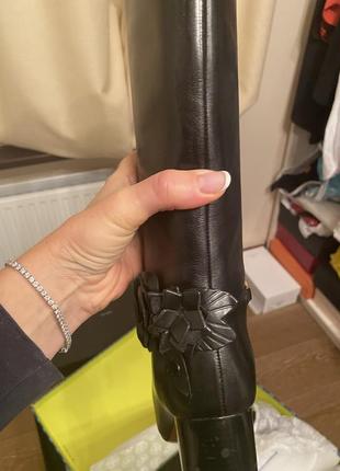 Ідеальні чорні чоботи tory burch 37.5-38 4